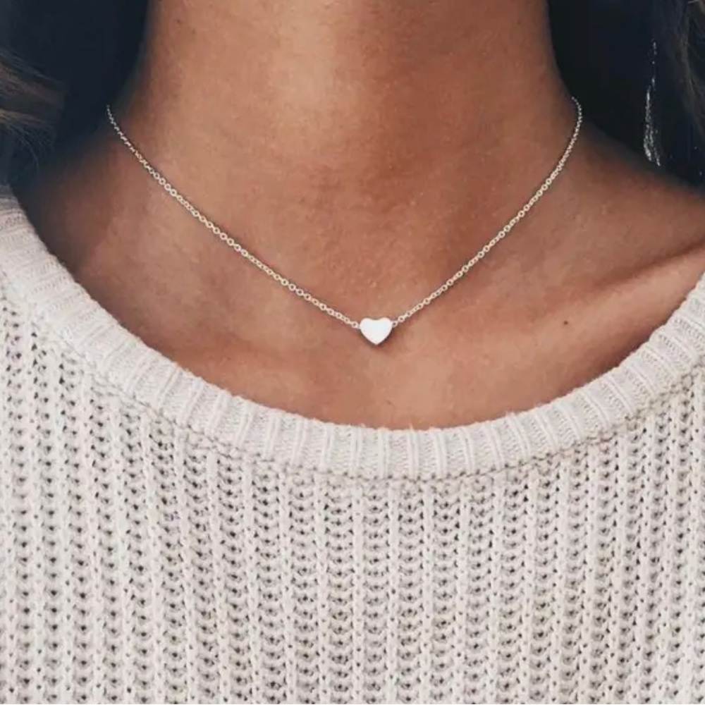 Heart Pendent Necklace 🤍